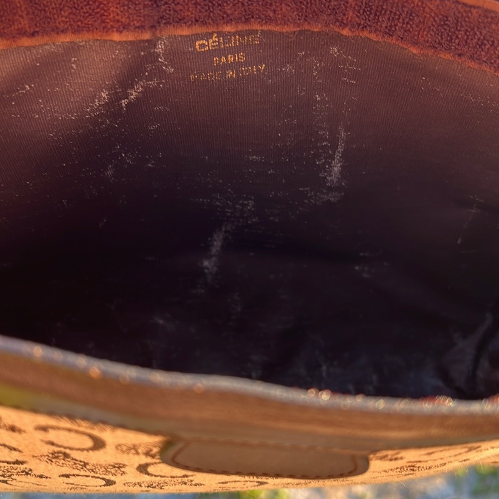 Celine Macadam Canvas and Leather‎ Clutch / Makeup Case EUC - Picture 10 of 12